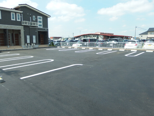 ソーレＢの駐車場