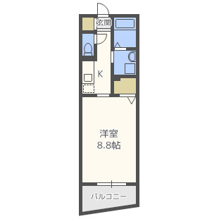 【間取り】 | アベニール北花田