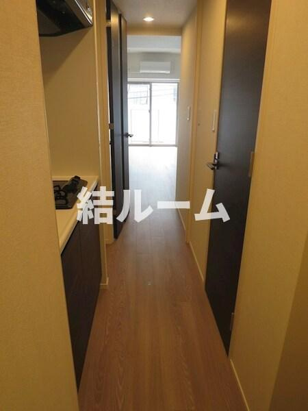 板橋区熊野町の賃貸マンションの玄関