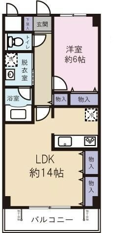 ラージヒルズ町田の間取り|間取りです。