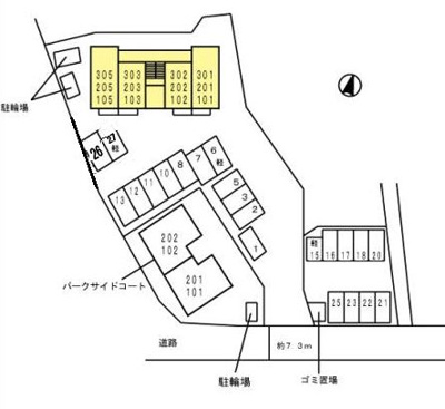 【区画図】 | パークサイドカーサ