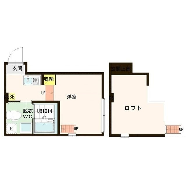 ＬＵＡＮＡの間取り|間取りです。