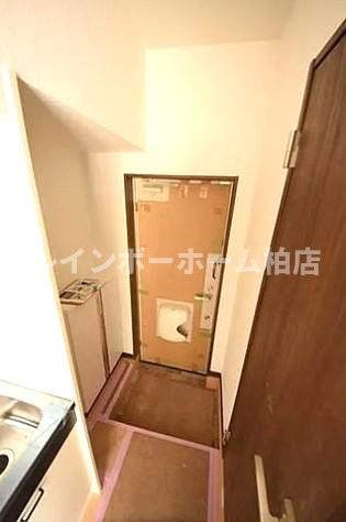 特典：仲介手数料が無料です!!の玄関|※建築中の時の写真になります。