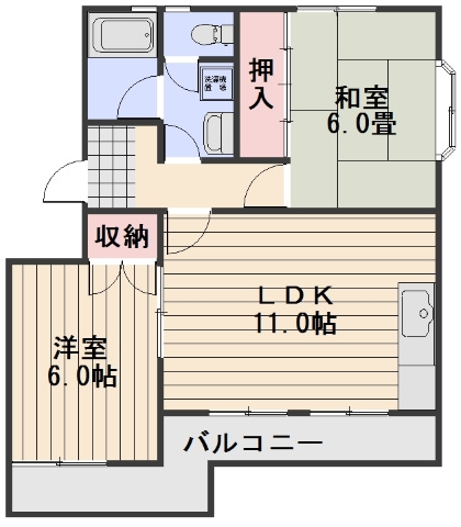 レジデンス平福の間取り