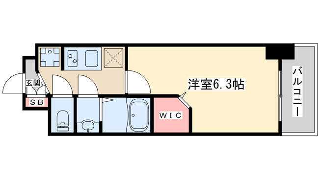 【間取り】 | ファステート江坂ランウェイ