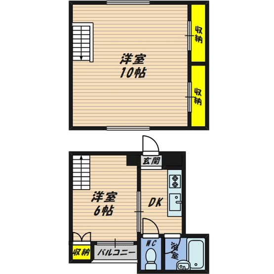 【間取り】 | エグゼ高殿