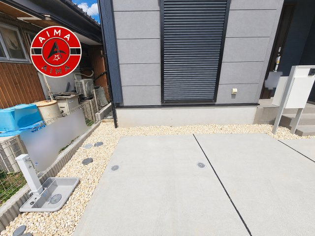 福岡市南区曰佐3丁目第1-4棟（1号棟）の庭|お庭で自由な時間を過ごせます。