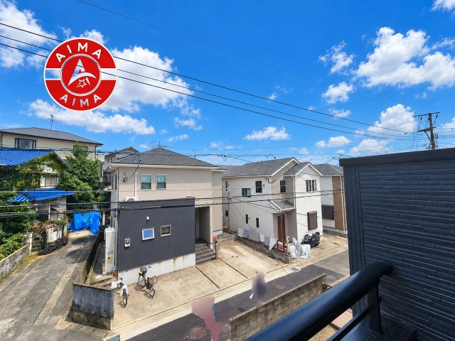 福岡市南区曰佐3丁目第1-4棟（1号棟）の展望|窓から緑が見える物件も魅力的です。