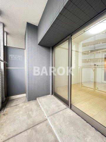 福岡市博多区千代２丁目の賃貸マンションのバルコニー