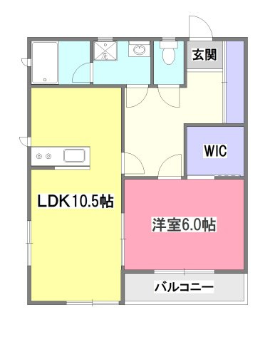 イーストコートの間取り