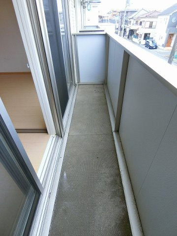 アプローズコートのバルコニー|写真は同建物の別部屋を参考に掲載しております。