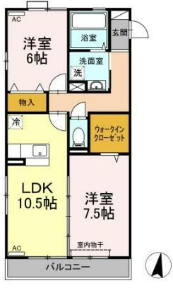 プレミールの間取り