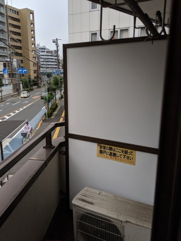 メゾンド蔵のバルコニー