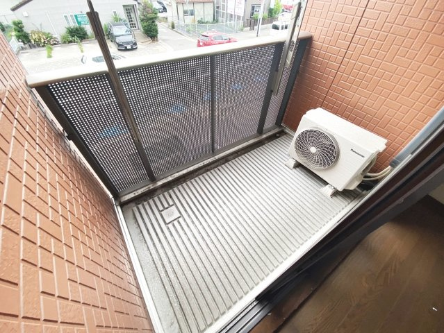 フラッツ宝塚のバルコニー