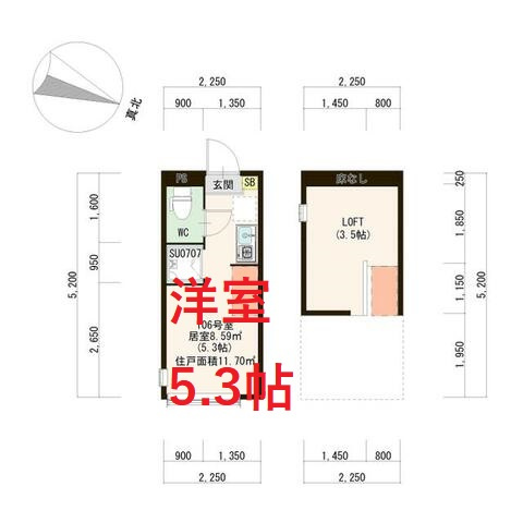 【間取り】 | ルミナーレ久が原