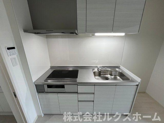 クリエオーレ一津屋Ⅱのキッチン|使いやすいキッチンです