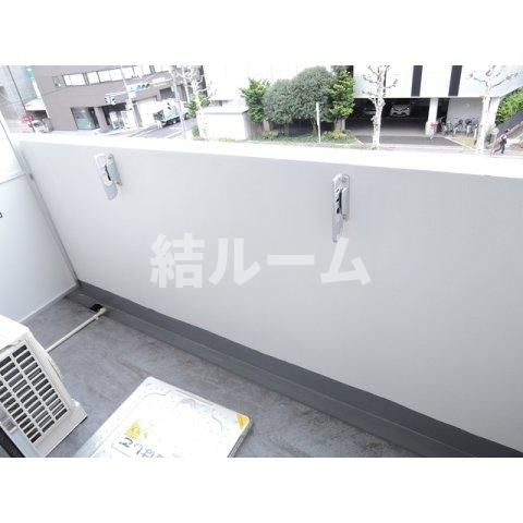 板橋区大谷口北町の賃貸マンションのバルコニー