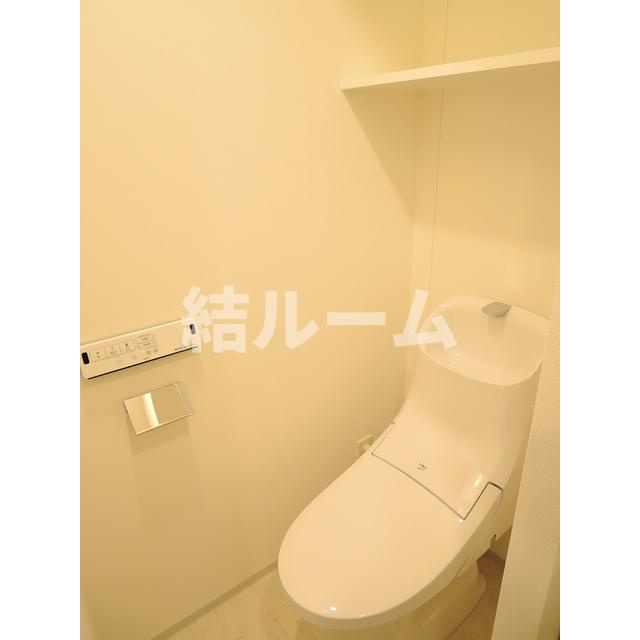 板橋区大谷口北町の賃貸マンションのトイレ