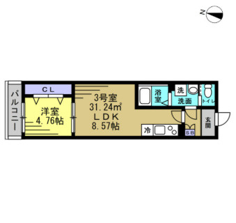 【間取り】 | TKP北小金Ⅰ