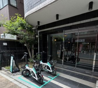 アセンションアイディ浅草のエントランス|エントランスです