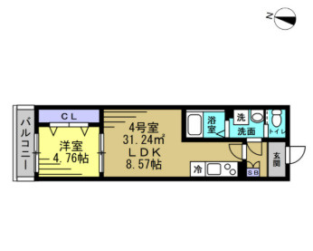 【間取り】 | TKP北小金Ⅰ
