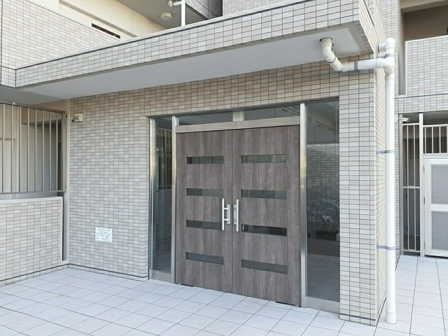 ミルト熊野のエントランス|落ち着いたエントランスです