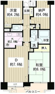 【間取り】 | 菊川パーク・ホームズ | 間取りです。