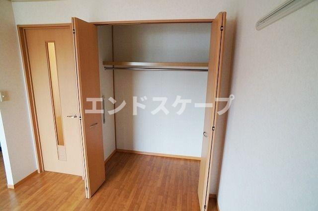 セジュール植原Ｂの収納|高崎、前橋のお部屋探しはエンドスケープまで！お客様の理想お聞かせ下さい♪