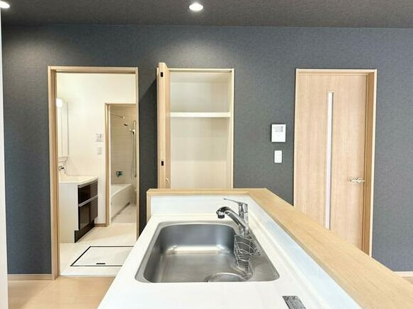 下野市仁良川　戸建のキッチン