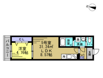 【間取り】 | TKP北小金Ⅰ