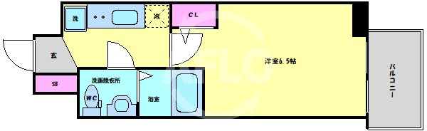 セレニテ天満橋アリアの間取り|セレニテ天満橋アリア　間取り