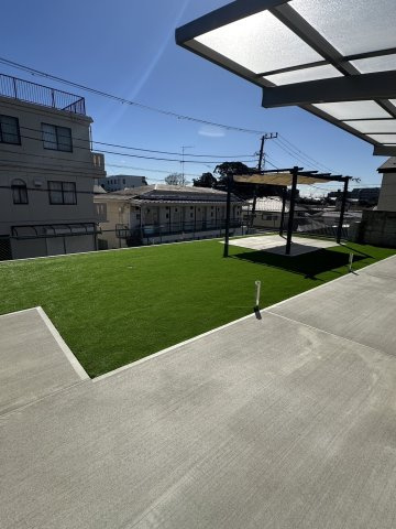 The Kernel House Ⅱの庭|敷地内共用のお庭有ります