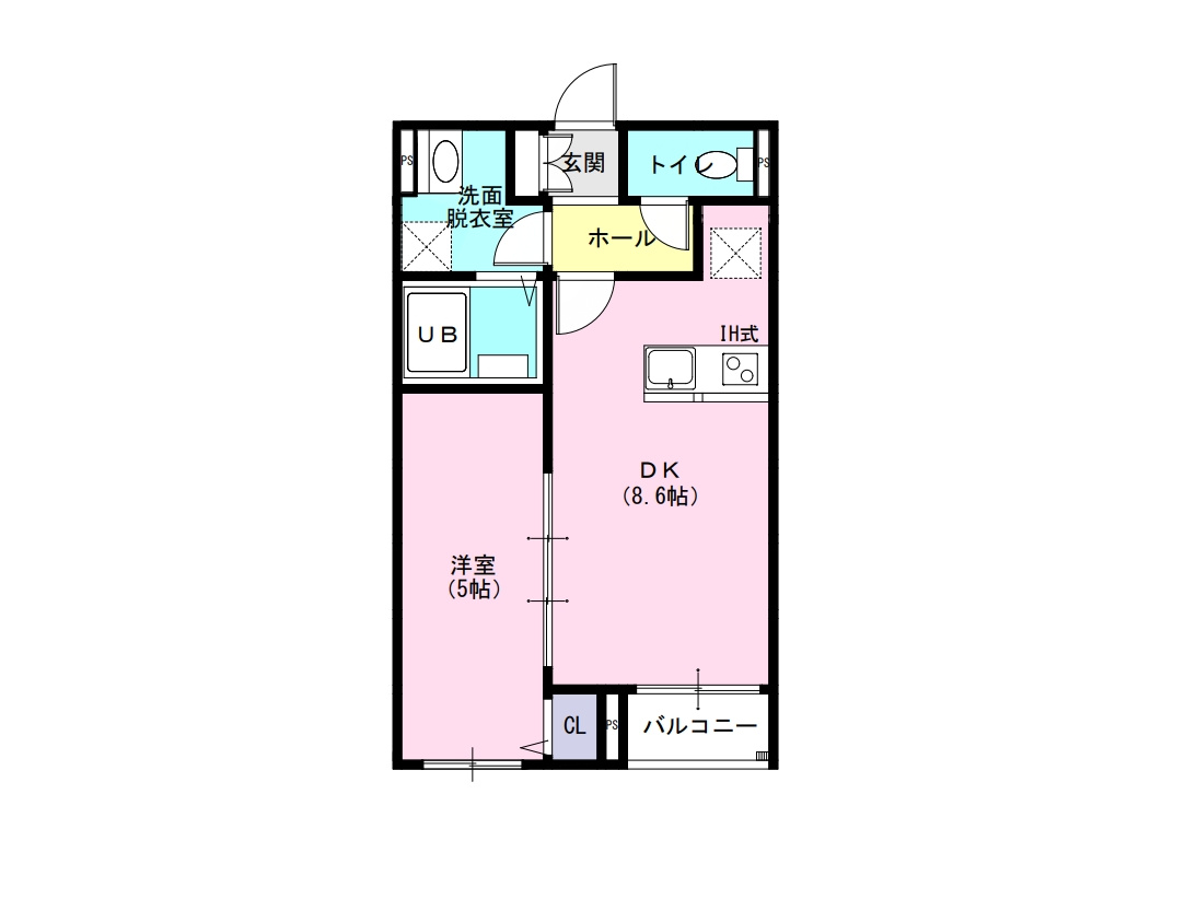 The Kernel House Ⅱの間取り|募集図面ご要望の場合、賃貸部 chintai1@tb-one.net までメールにてご連絡ください。