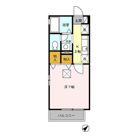 ヒルズ・アイの間取り
