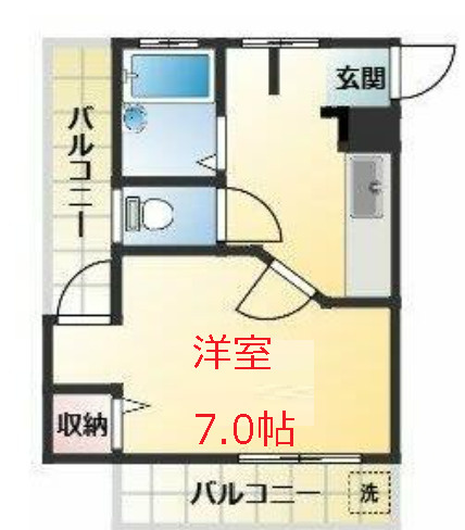 【間取り】 | 渡辺マンション