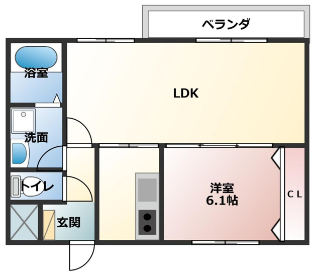 【間取り】 | ベルバランセ大崎