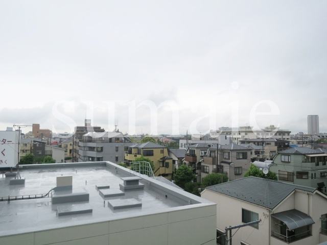 オートサンピアの展望|バルコニーからの景色です。