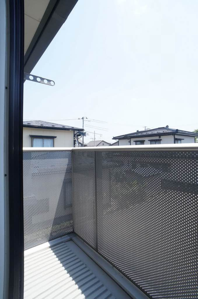 サンカンタン津志田 Ｂのバルコニー