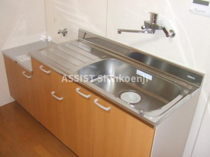 中野区弥生町２丁目の賃貸マンションのキッチン