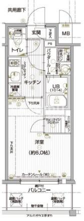 エスリード大阪城の間取り