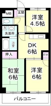【間取り】 | 大川マンション