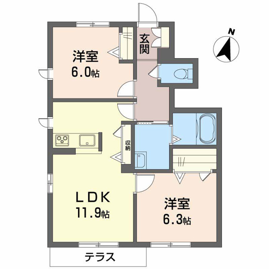 【間取り】 | シャイン