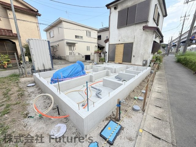 八潮市木曽根　新築戸建の外観|TX「八潮」駅バス10分『中川やしおフラワーパーク入口』停歩2分