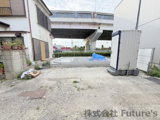 八潮市木曽根　新築戸建の外観|現地の写真になります。