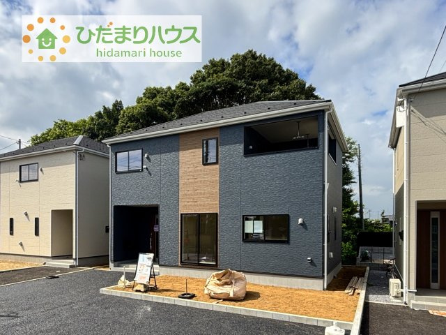 【外観】 | かすみがうら市下稲吉第15　新築戸建　5号棟 | 小学校まで徒歩12分！お子様の登下校も安心できる距離です♪