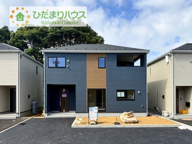 【外観】 | かすみがうら市下稲吉第15　新築戸建　5号棟 | たっぷりの陽光と心地よい風が舞い込む住まい♪