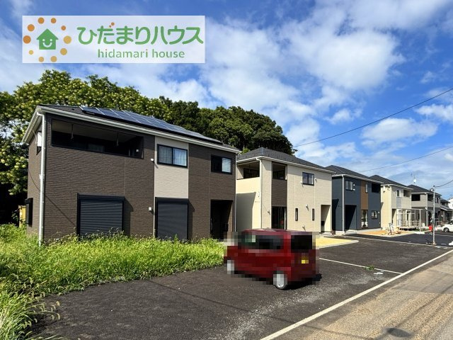 【外観】 | かすみがうら市下稲吉第15　新築戸建　5号棟 | 是非一度、ご家族そろってご内覧ください♪