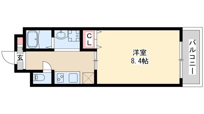【間取り】 | ロイヤルクイーンズパーク江坂