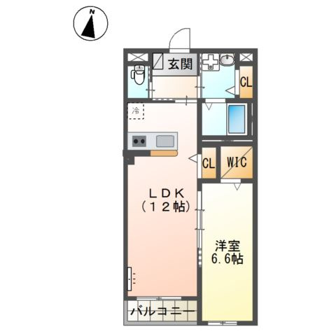 【間取り】 | レヴメゾン神山六番館