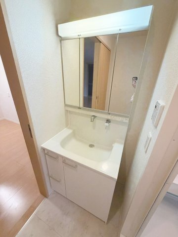 コスモス野上の洗面所
